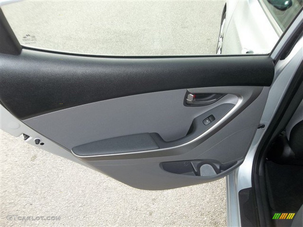 2012 Elantra GLS - Silver / Gray photo #28