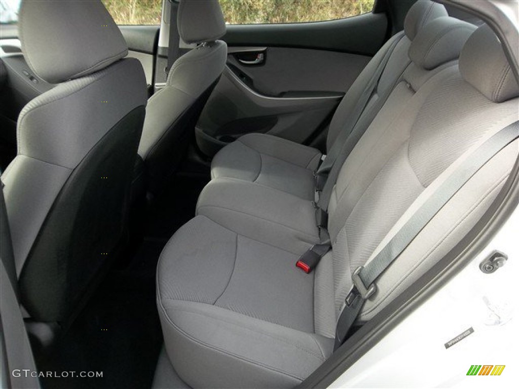 2012 Elantra GLS - Silver / Gray photo #30