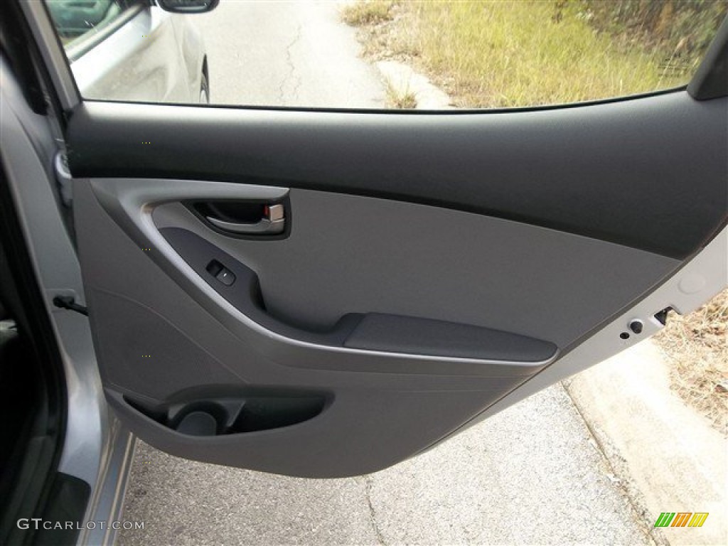 2012 Elantra GLS - Silver / Gray photo #33