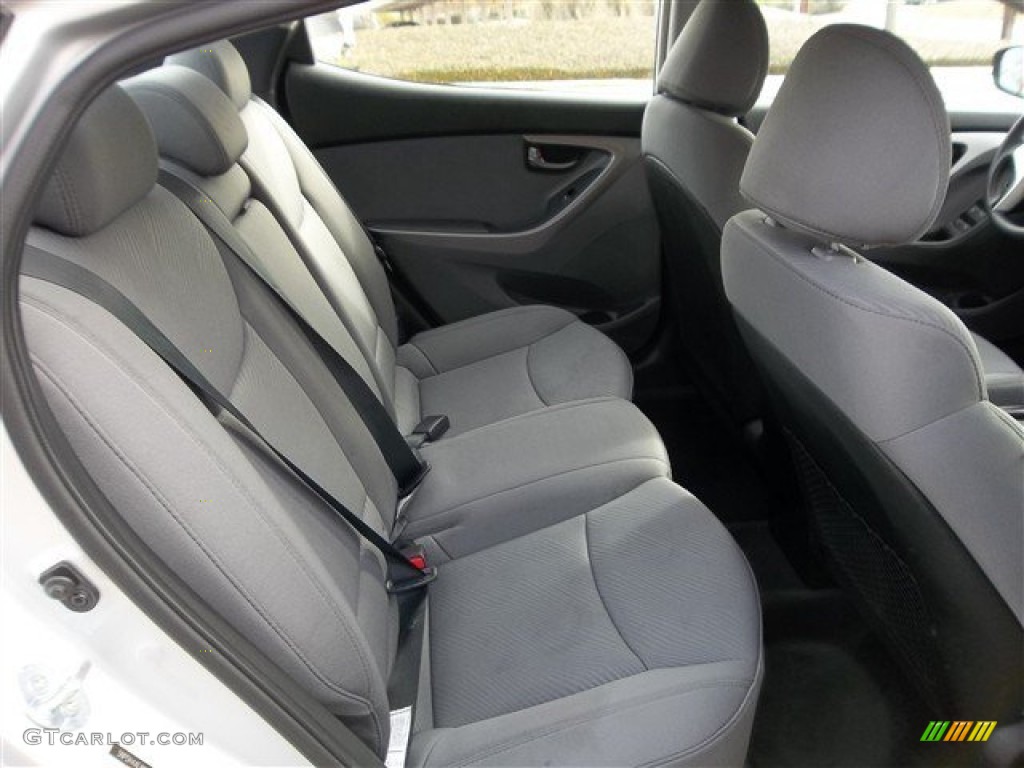 2012 Elantra GLS - Silver / Gray photo #36