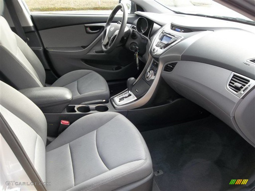 2012 Elantra GLS - Silver / Gray photo #41