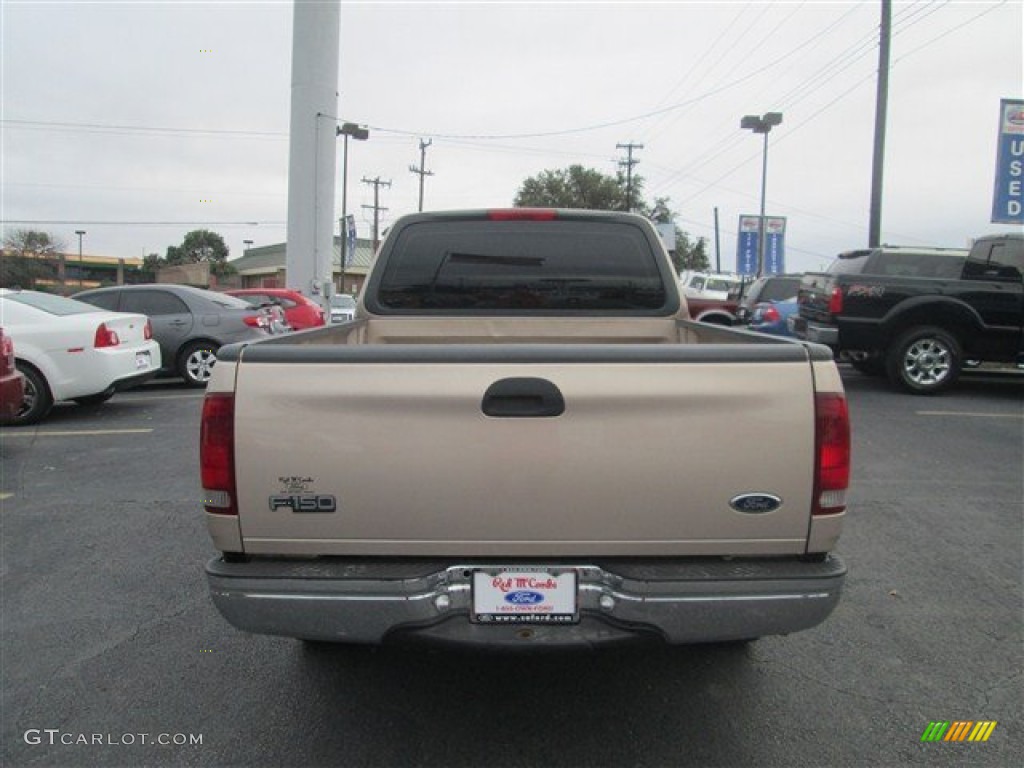 1998 F150 XLT SuperCab - Prairie Tan Metallic / Medium Prairie Tan photo #6