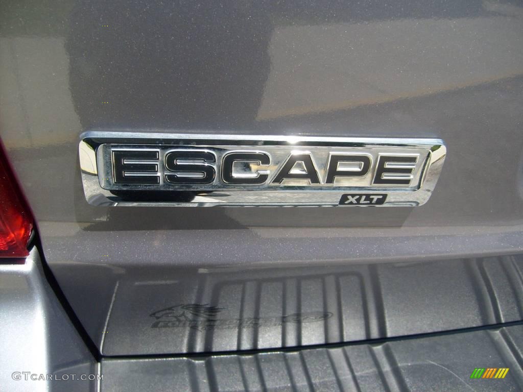 2008 Escape XLT V6 - Tungsten Grey Metallic / Stone photo #10