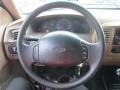 1998 Ford F150 Medium Prairie Tan Interior Steering Wheel Photo