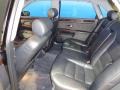 2002 Audi A8 Sabre Black Interior Rear Seat Photo