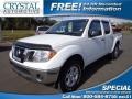 Avalanche White 2011 Nissan Frontier SV Crew Cab