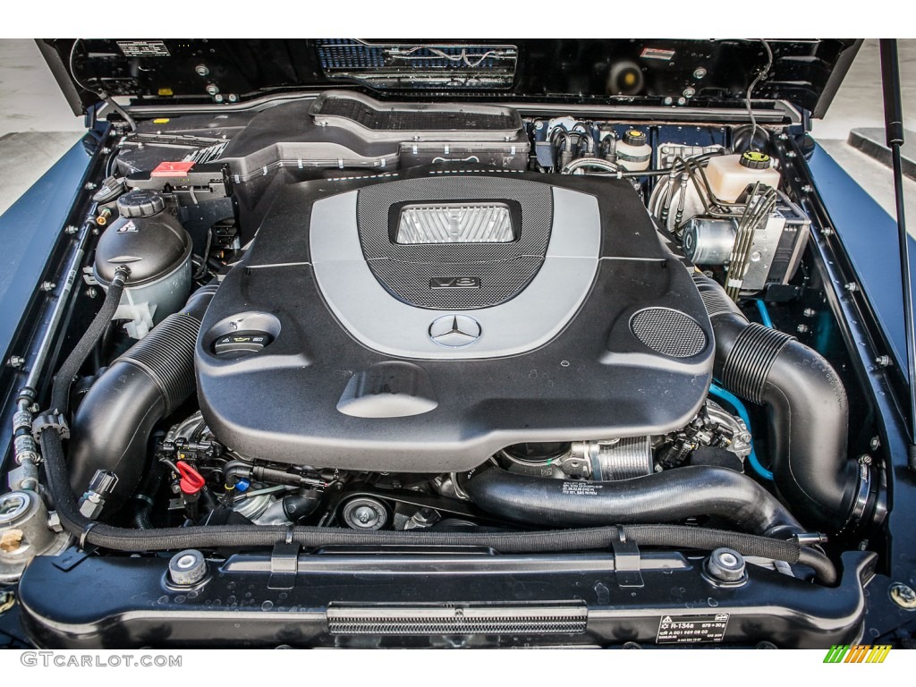 2013 Mercedes-Benz G 550 5.5 Liter DOHC 32-Valve VVT V8 Engine Photo #77634073