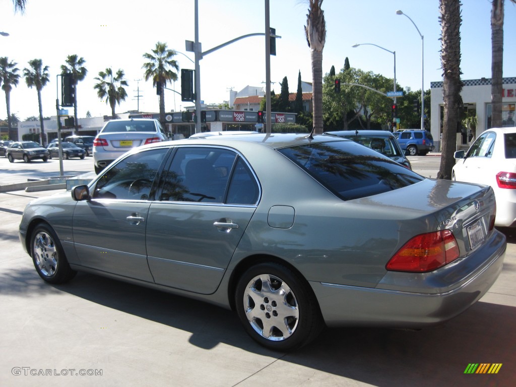 2001 LS 430 - Mystic Sea Green / Ecru Beige photo #4