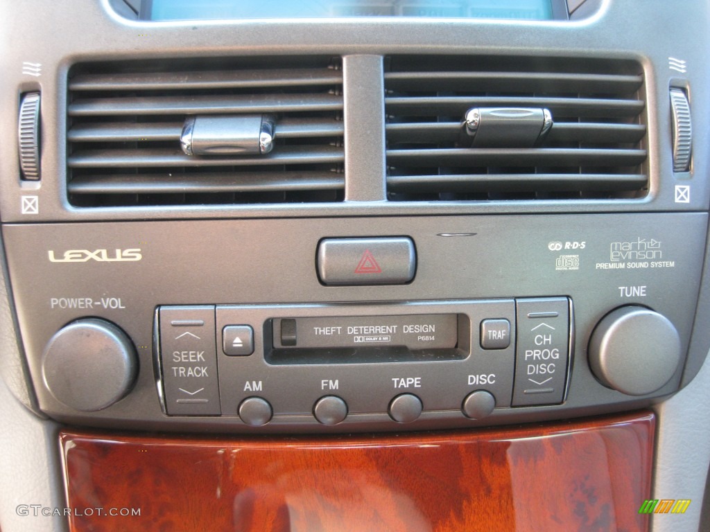 2001 LS 430 - Mystic Sea Green / Ecru Beige photo #14