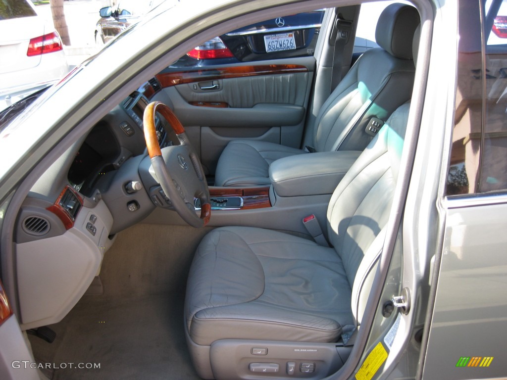 2001 LS 430 - Mystic Sea Green / Ecru Beige photo #19