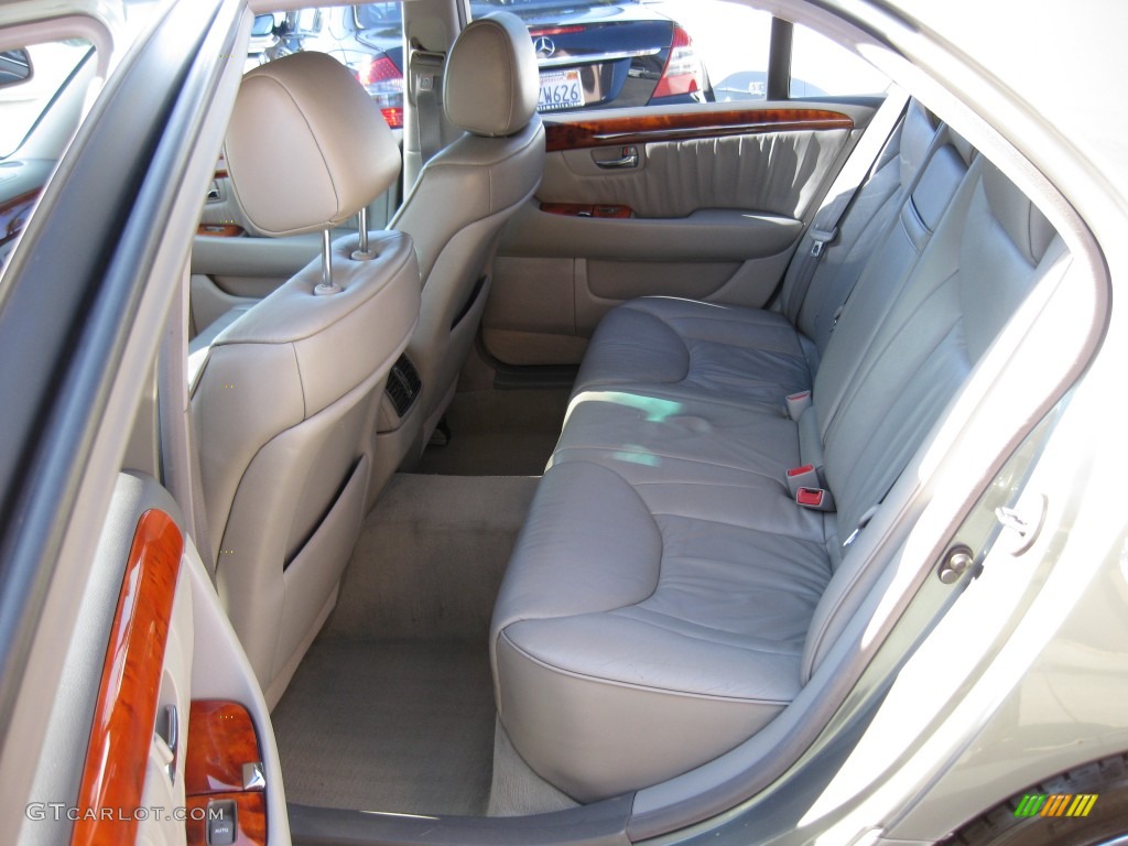 2001 LS 430 - Mystic Sea Green / Ecru Beige photo #20