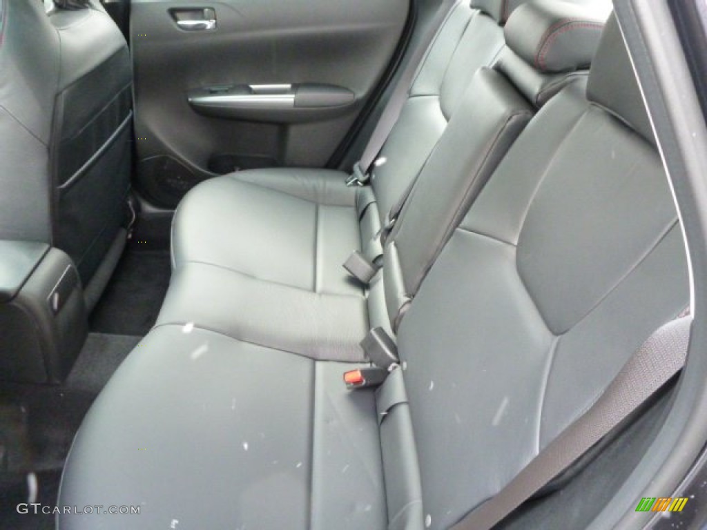 2013 Subaru Impreza WRX Limited 4 Door Rear Seat Photo #77634784