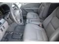 2010 Honda Odyssey Gray Interior Front Seat Photo