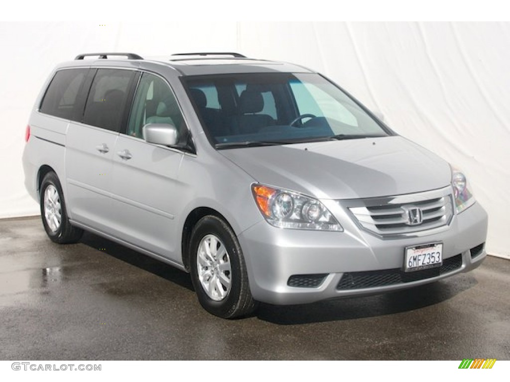Alabaster Silver Metallic 2010 Honda Odyssey EX-L Exterior Photo #77635739