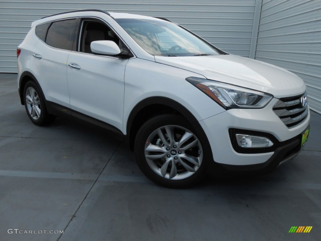 Frost White Pearl 2013 Hyundai Santa Fe Sport 2.0T Exterior Photo #77636451