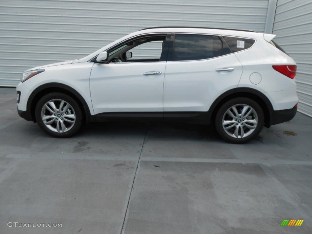 Frost White Pearl 2013 Hyundai Santa Fe Sport 2.0T Exterior Photo #77636610