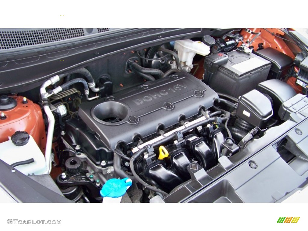 2011 Kia Sportage EX AWD 2.4 Liter DOHC 16-Valve CVVT 4 Cylinder Engine Photo #77636619