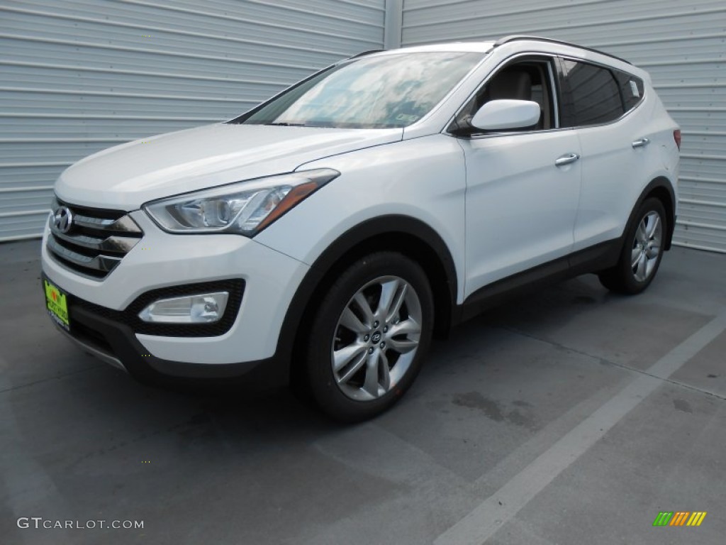 Frost White Pearl 2013 Hyundai Santa Fe Sport 2.0T Exterior Photo #77636639