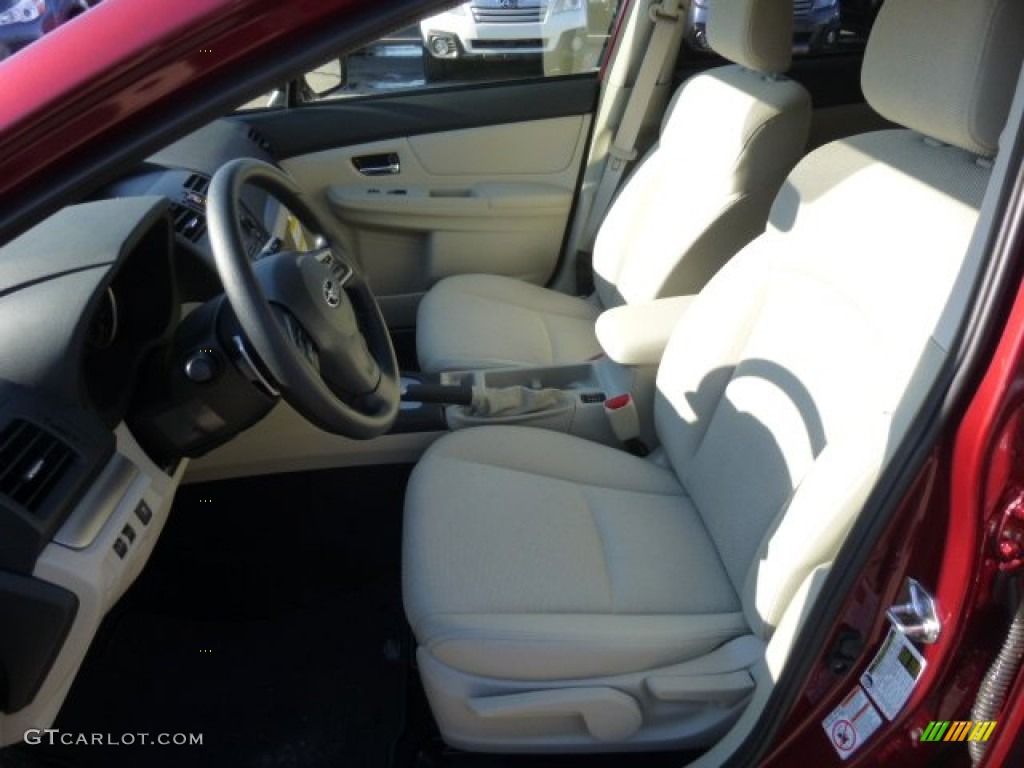2013 XV Crosstrek 2.0 Premium - Venetian Red Pearl / Ivory photo #16