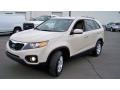 2011 White Sand Beige Kia Sorento LX AWD  photo #1