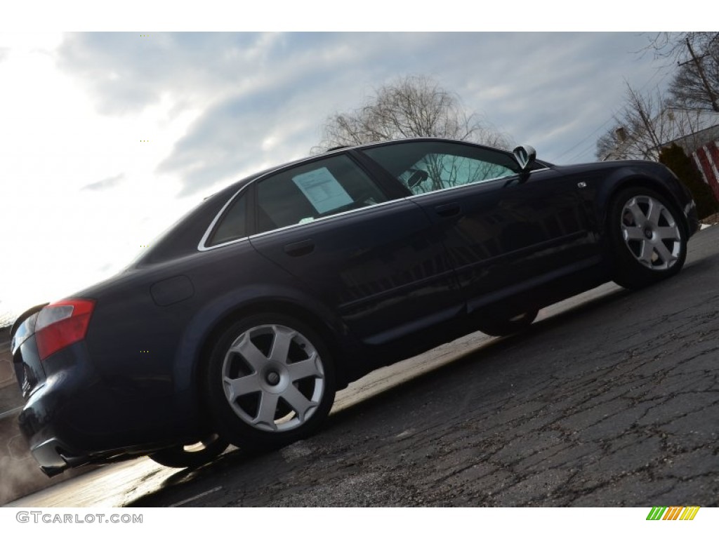 2004 S4 4.2 quattro Sedan - Moro Blue Pearl Effect / Silver photo #8