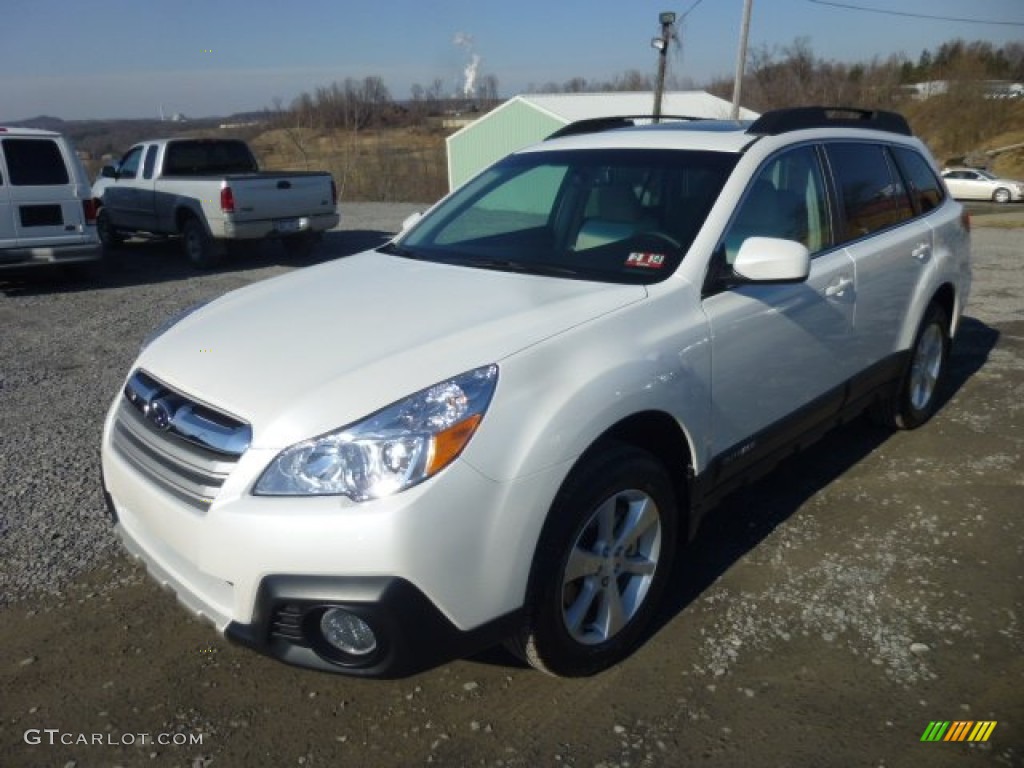 Satin White Pearl 2013 Subaru Outback 3.6R Limited Exterior Photo #77637927