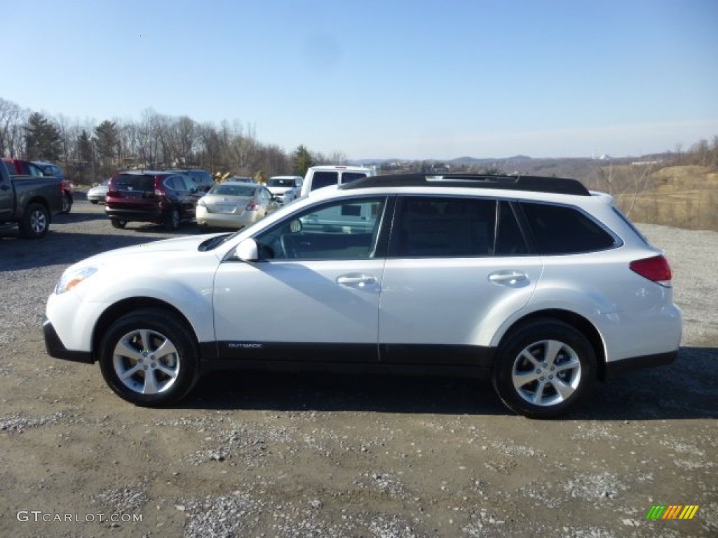 Satin White Pearl 2013 Subaru Outback 3.6R Limited Exterior Photo #77637952