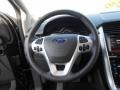 Charcoal Black 2013 Ford Edge Limited Steering Wheel