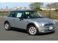 2006 Pure Silver Metallic Mini Cooper Hardtop  photo #1