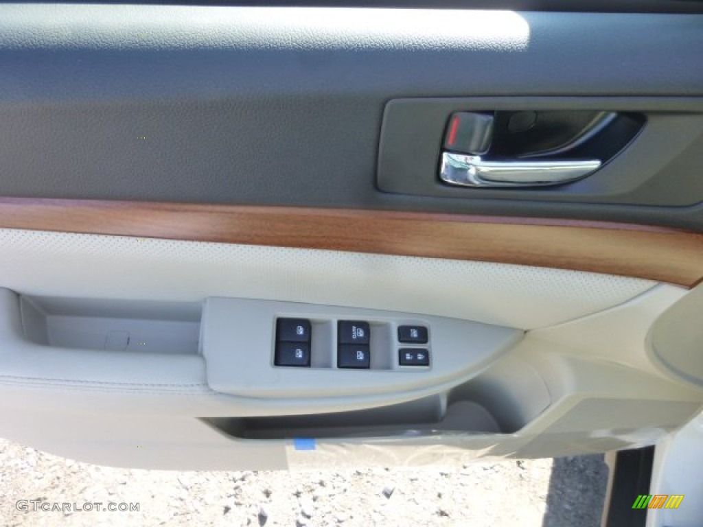2013 Subaru Outback 3.6R Limited Ivory Door Panel Photo #77638260