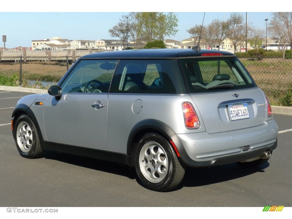 2006 Cooper Hardtop - Pure Silver Metallic / Space Gray/Panther Black photo #5