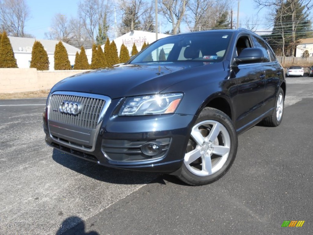 Moonlight Blue Metallic 2012 Audi Q5 2.0 TFSI quattro Exterior Photo #77639261