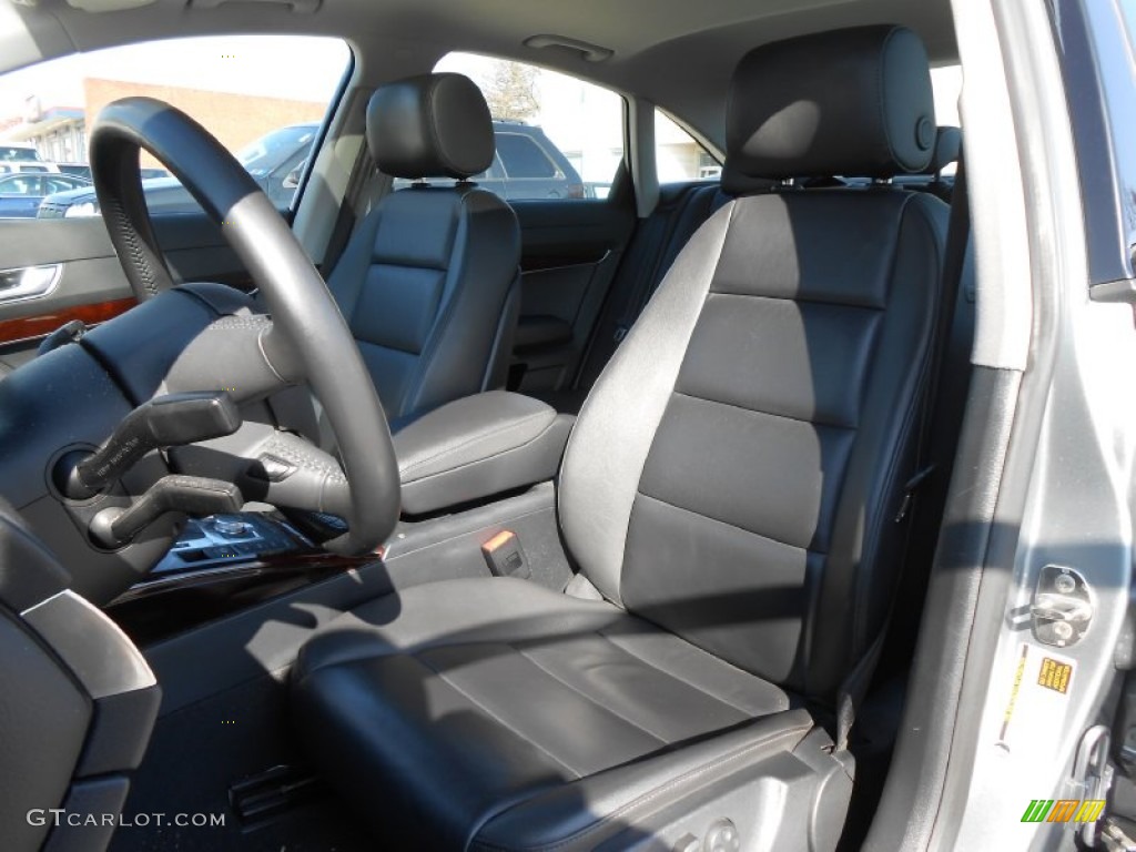 Black Interior 2008 Audi A6 3.2 quattro Sedan Photo #77640978