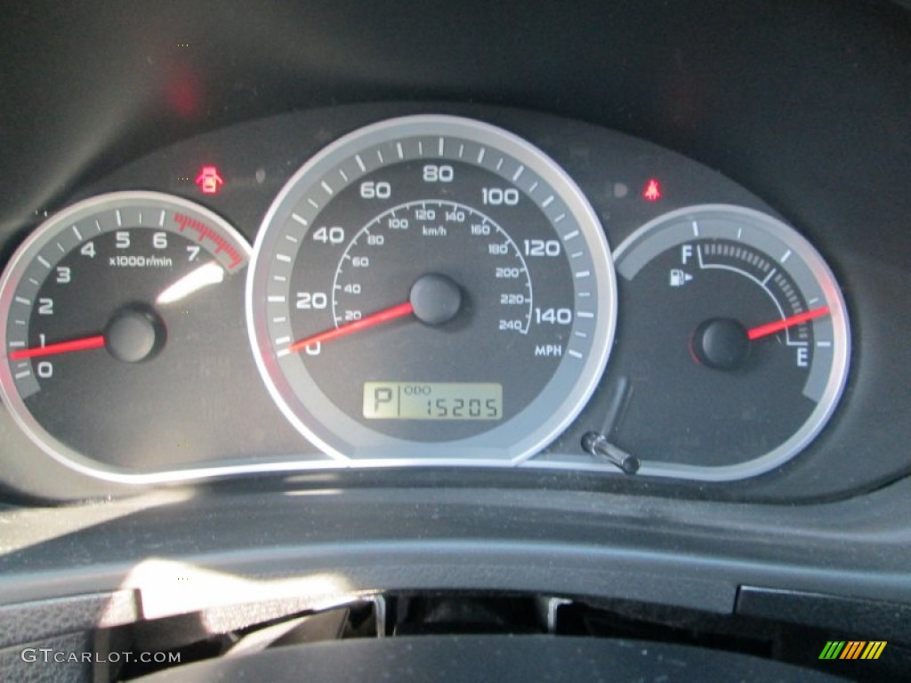 2010 Subaru Impreza 2.5i Wagon Gauges Photo #77641077