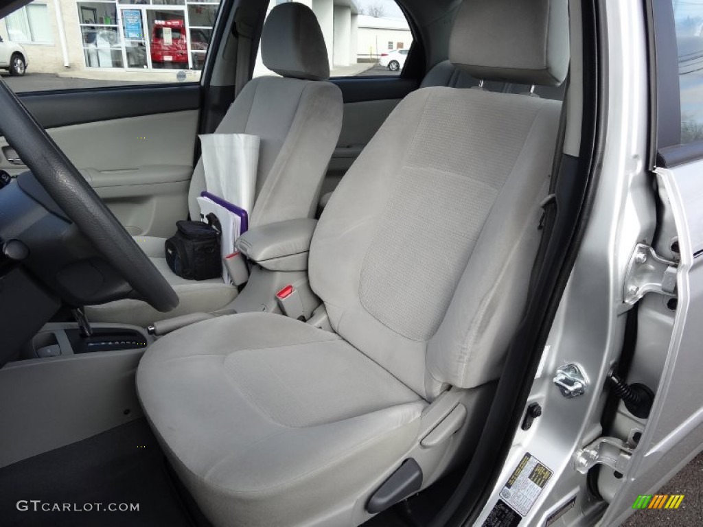2009 Kia Spectra EX Sedan Front Seat Photo #77641149