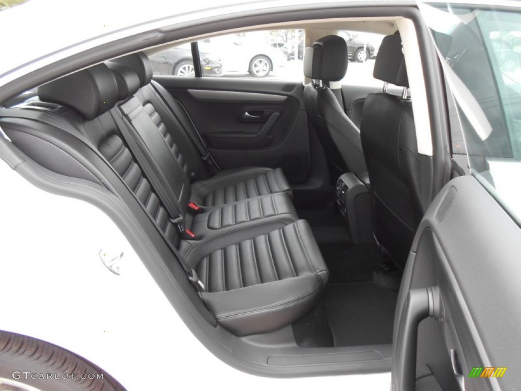 2013 Volkswagen CC R-Line Rear Seat Photo #77641830