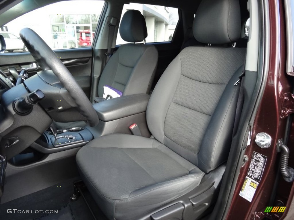 Black Interior 2011 Kia Sorento LX Photo #77641851