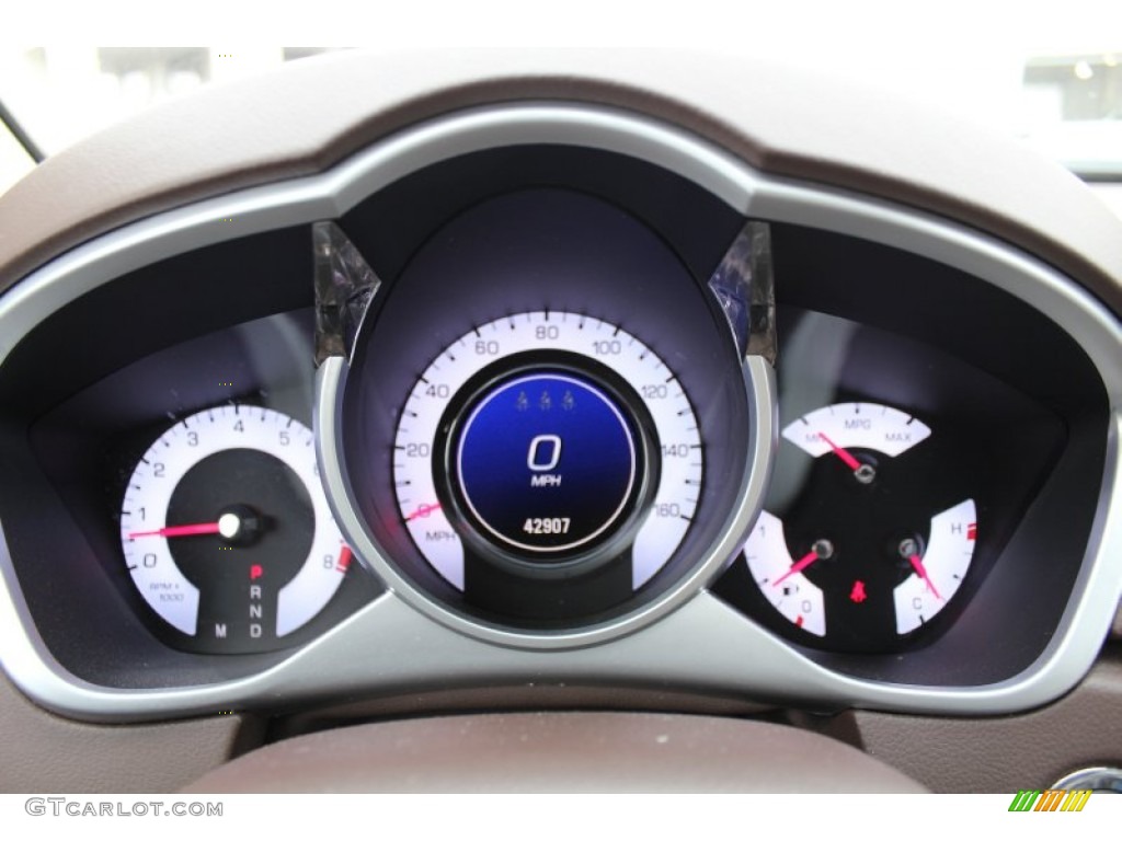 2010 Cadillac SRX V6 Gauges Photo #77642025