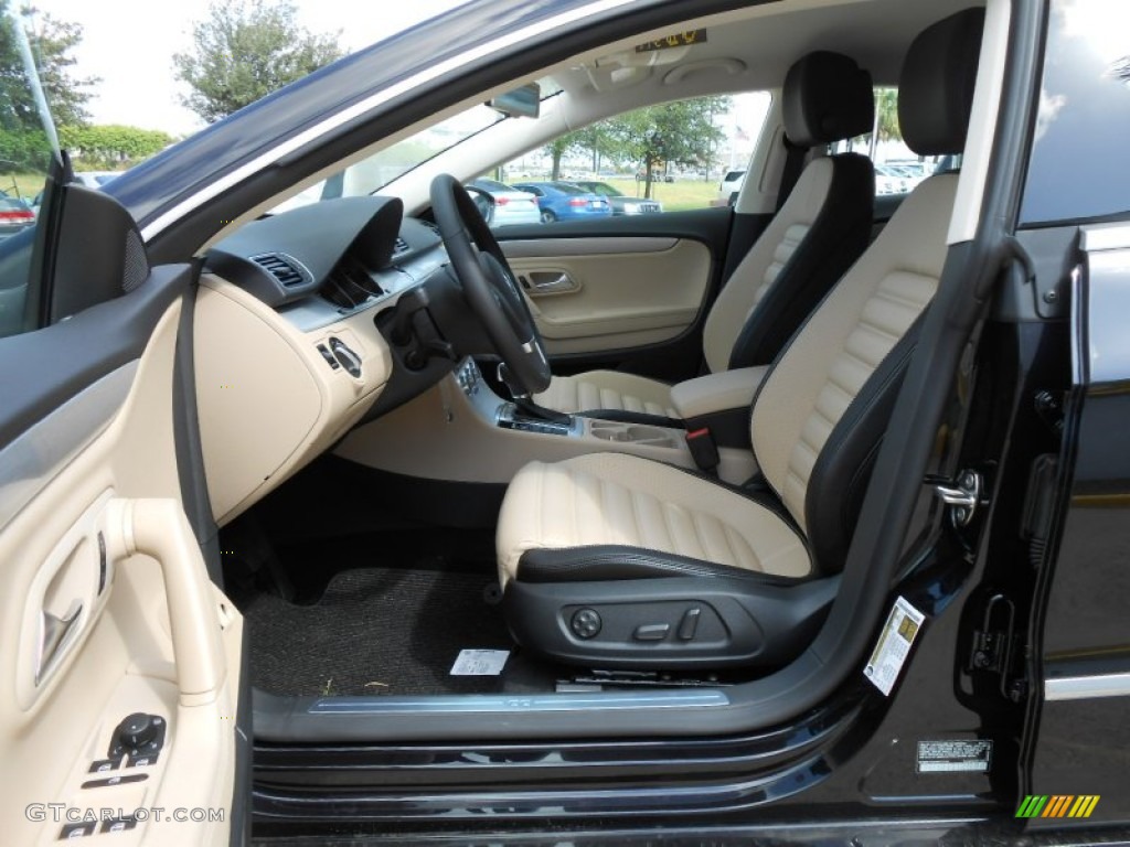 2013 Volkswagen CC Lux Front Seat Photo #77642370