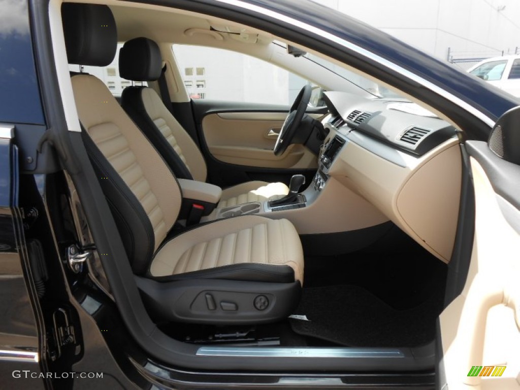 2013 Volkswagen CC Lux Front Seat Photo #77642427