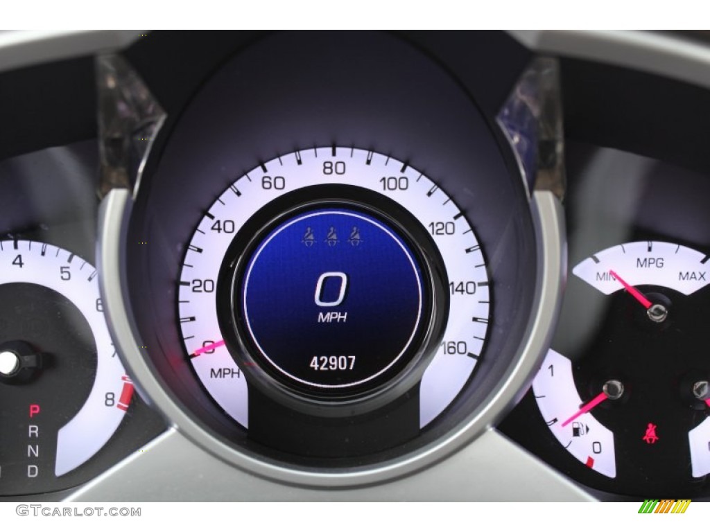 2010 Cadillac SRX V6 Gauges Photo #77642447
