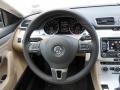 Desert Beige/Black Steering Wheel Photo for 2013 Volkswagen CC #77642502
