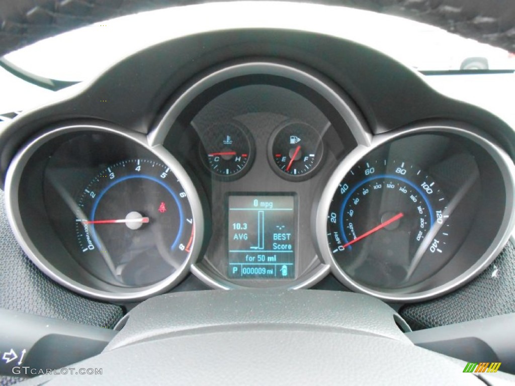 2013 Cruze ECO - Black Granite Metallic / Jet Black photo #14