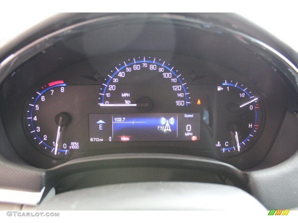 2013 Cadillac XTS Luxury FWD Gauges Photo #77642741