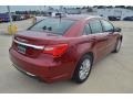 2012 Deep Cherry Red Crystal Pearl Coat Chrysler 200 LX Sedan  photo #5