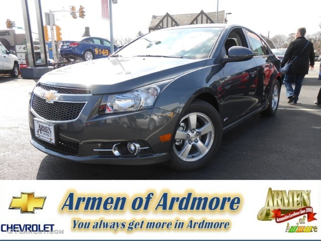2013 Cruze LT/RS - Cyber Gray Metallic / Jet Black photo #1
