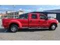 Vermillion Red 2012 Ford F350 Super Duty XLT Crew Cab 4x4 Dually Exterior