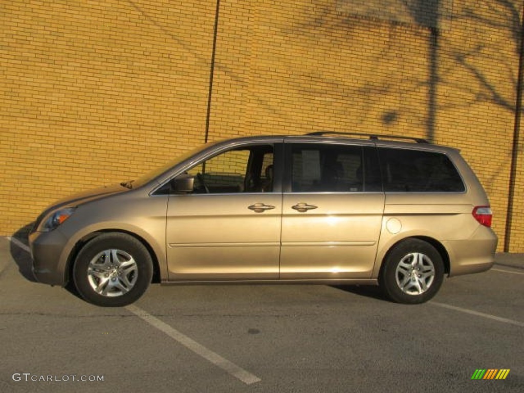 Desert Rock Metallic 2007 Honda Odyssey EX Exterior Photo #77644219
