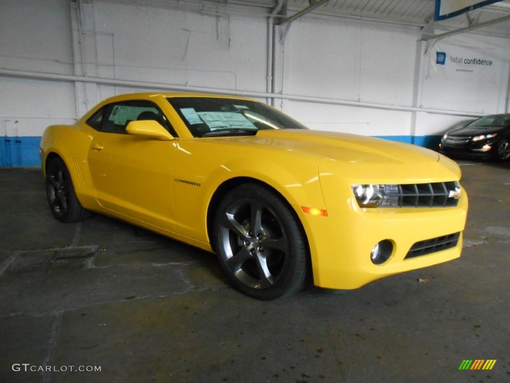 Rally Yellow 2013 Chevrolet Camaro LT/RS Coupe Exterior Photo #77644430