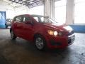 2013 Victory Red Chevrolet Sonic LT Hatch  photo #3